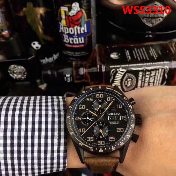 CARTIER卡地亞 卡萊拉系列 全自動機械男士腕表 WSS3310
