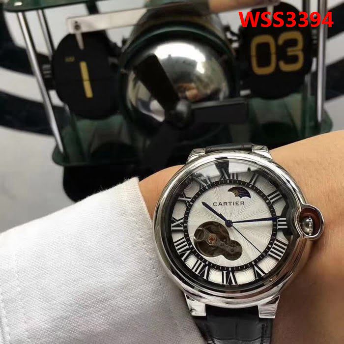 CARTIER卡地亞 精品推薦 全自動機械男士腕表 WSS3394