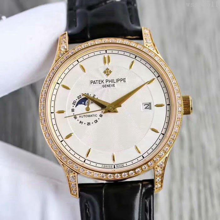 百達翡麗PATEK PHILPPE 新款 日月星辰系列 進口8217機芯 時尚大方 高端男士腕表  wssb3511