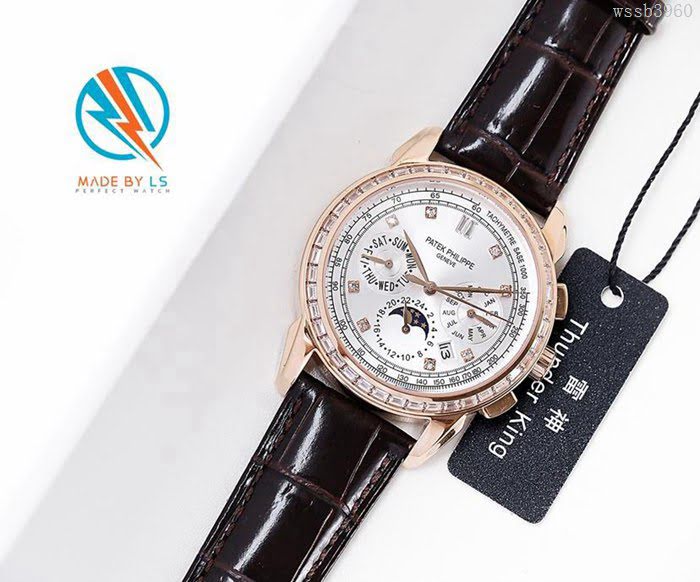 百達翡麗PATEK PHILPPE LS精品 2018新款 進口9100多功能機芯 超強防水 男士高端腕表  wssb3960