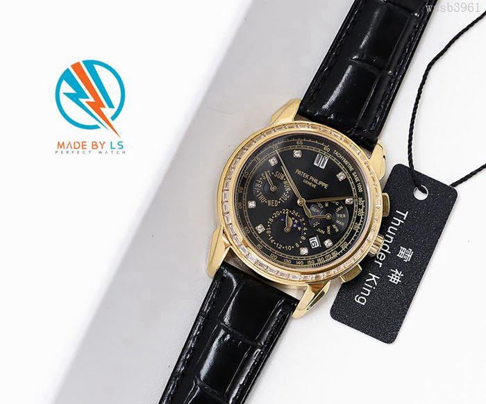 百達翡麗PATEK PHILPPE LS精品 2018新款 進口9100多功能機芯 超強防水 男士高端腕表  wssb3961
