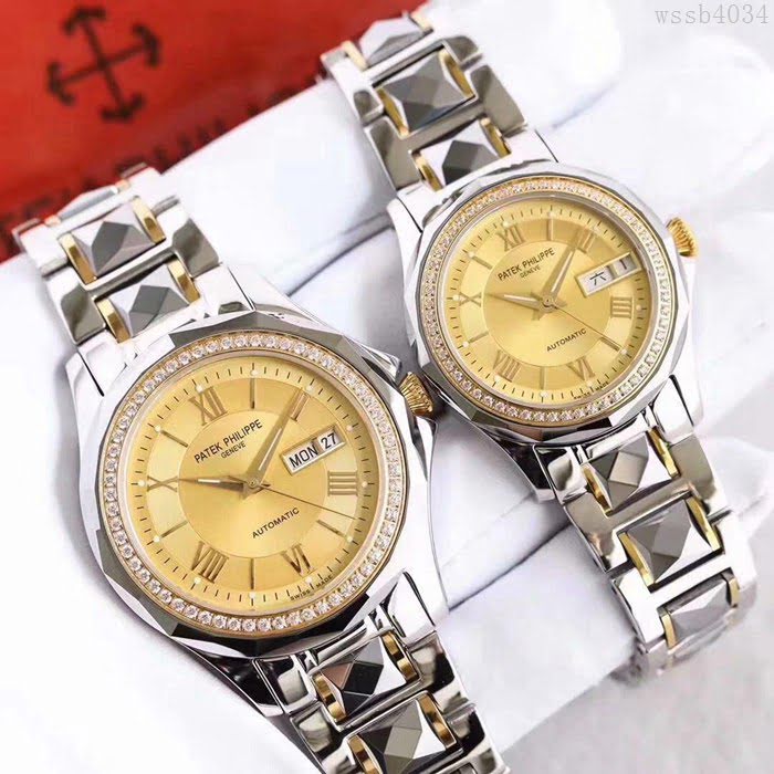 百達翡麗PATEK PHILPPE 精品推薦 最新鎢鋼 情侶款 進口全自動機械機芯 腕表 超強防水  wssb4034