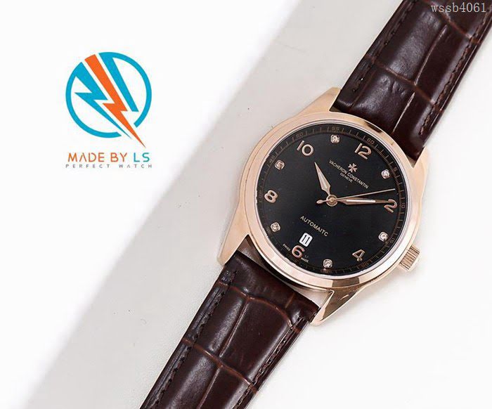江詩丹頓 Vacheron Constantin LS精品 2018最新火爆款 全自動8215機芯 牛皮錶帶 藍寶石防刮花玻璃 深度防水 男士腕表  wssb4061