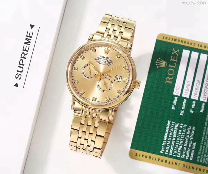 ROLEX勞力士 最新款 進口全自動機械 頂級版316L精鋼表殼 錶帶 30米防水 男裝鋼帶腕表  wssb4200