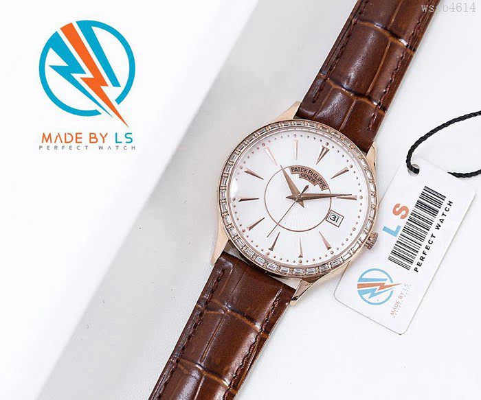百達翡麗PATEK PHILPPE LS精品 經典款 原裝進口9015機芯 藍寶石鏡面 超薄 男士腕表  wssb4614