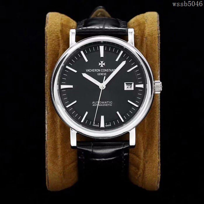 江詩丹頓 Vacheron Constantin YG廠 2019首發新款 縱橫升級版 821A零返修機芯 超強夜光 深度防水 男士腕表  wssb5046
