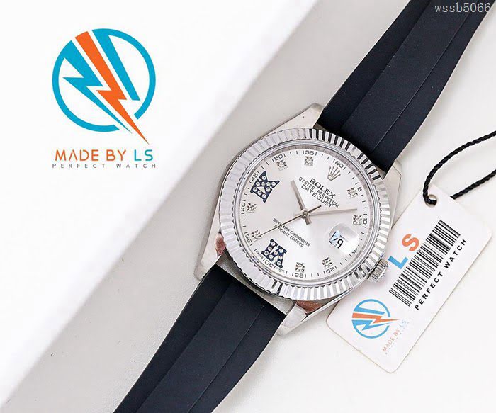 ROLEX勞力士 日誌月相型 904蠔式鋼 18k微納米電鍍金 五珠帶 三度防水性能 全自動進口機械男表  wssb5066