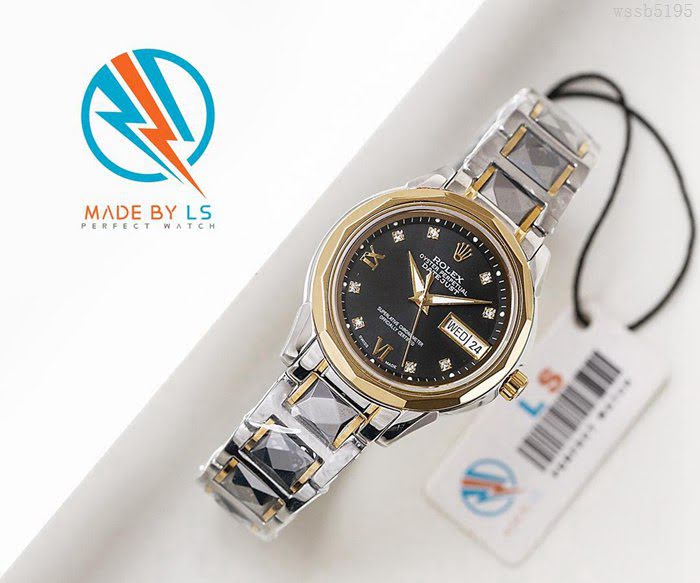 ROLEX勞力士 新款鎢鋼 Rolex情侶款 2019夏季熱浪勁推 進口雙曆機芯 高檔情侶表  wssb5195
