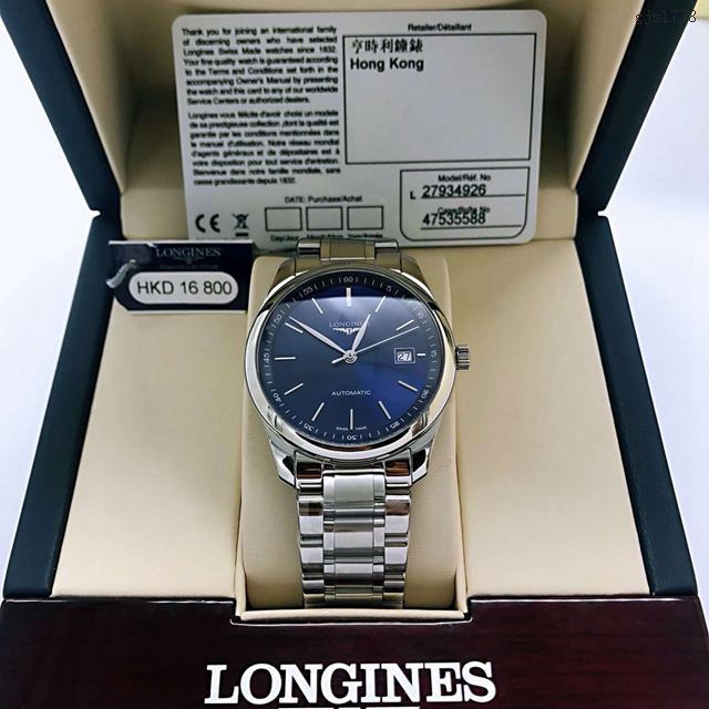 浪琴經典男手錶 LONGINES名匠系列男士腕表  gjs1738
