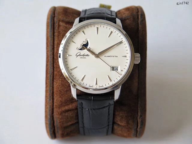 格拉蘇蒂原創議員大日曆月相腕表 Glashütte Original男士腕表  gjs1742