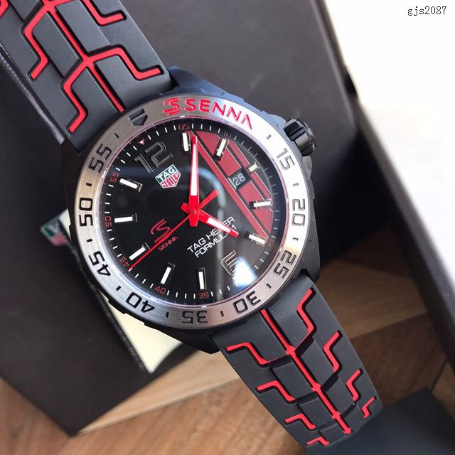 Tagheuer男士腕表 泰格豪雅F1系列塞納石英計時表  gjs2087