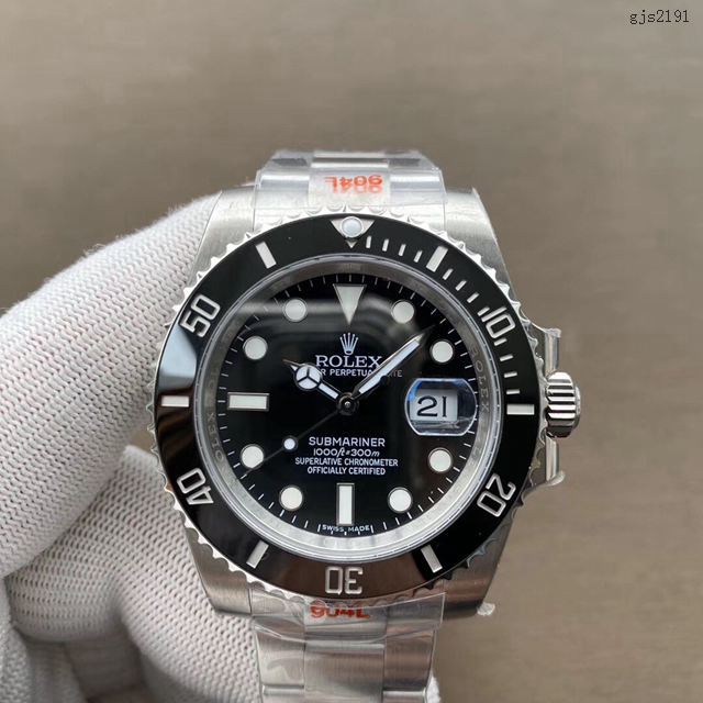 勞力士男士手錶 N廠v10s版本 Rolex勞力士黑水鬼  gjs2191
