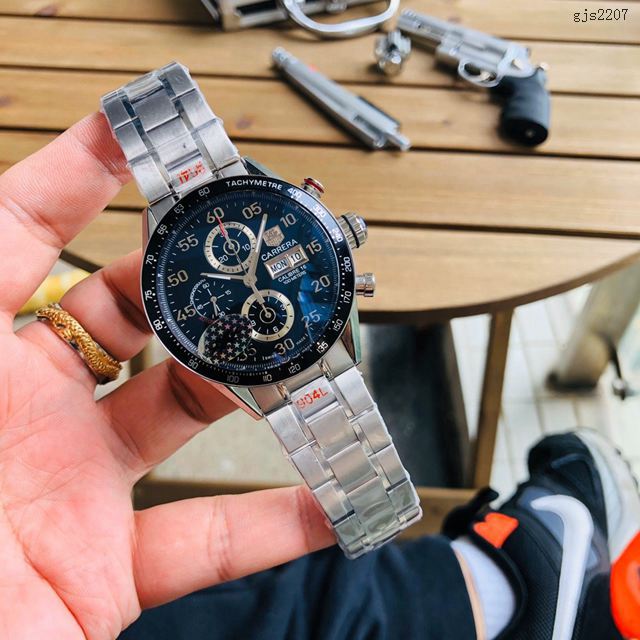 泰格豪雅TAG Heuer卡萊拉系列CV2A10.BA0796腕表男士手錶  gjs2207