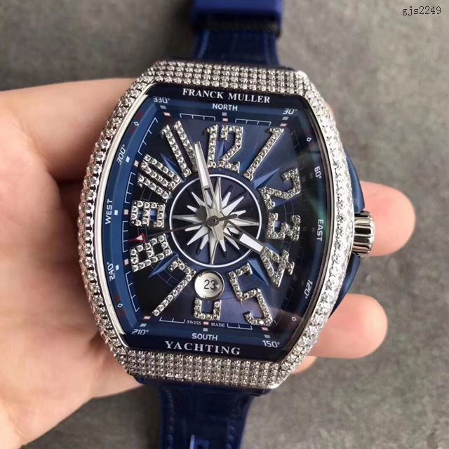 法穆蘭最新款Vanguard Yachting腕表 V45遊艇系列 法蘭克慕勒男士腕表  gjs2249