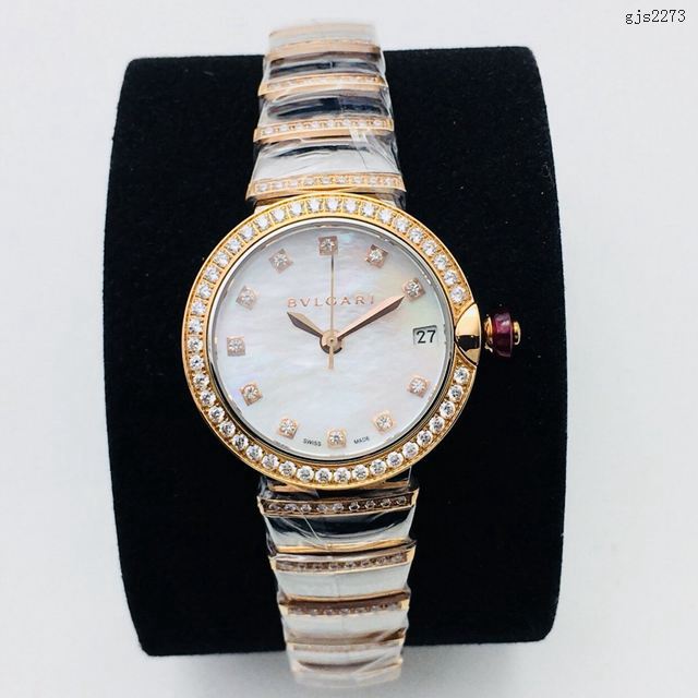 最高複刻寶格麗（BVLGARI）LVCEA系列腕表 BVLGARI高端女士腕表  gjs2273