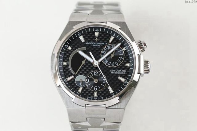 vacheron Constantin手錶 TWA江詩丹頓 縱橫四海多功能腕表 江詩丹頓高端男表  hds1079