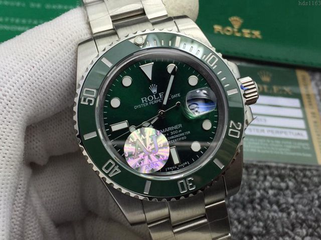 勞力士手錶 SUB藍水鬼A7升級版 2836機 Rolex機械男士腕表  hds1163