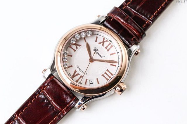 Chopard手錶 HAPPY DIAMONDS系列 274808-5001 全自動機械男士腕表 蕭邦高端男表  hds1197
