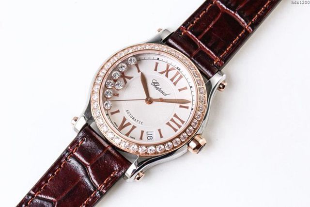 Chopard手錶 HAPPY DIAMONDS系列 274808-5001 全自動機械男士腕表 蕭邦高端男表  hds1200