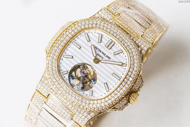 PATEK PHILIPPE手錶PE最新力作 百達翡麗陀飛輪豪華腕表 百達翡麗高端男表  hds1243