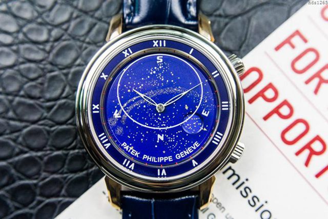 PATEK PHILIPPE手錶 5102天月款日內瓦蒼穹系列 百達翡麗星象功能男表 百達翡麗高端機械男士腕表  hds1265