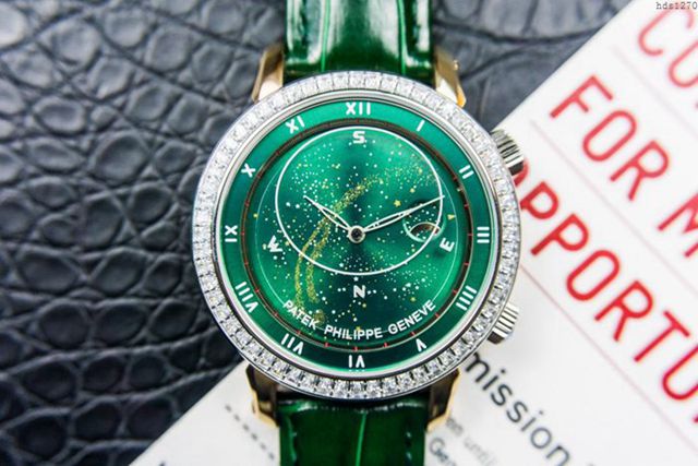PATEK PHILIPPE手錶 5102天月款日內瓦蒼穹系列 百達翡麗星象功能男表 百達翡麗高端機械男士腕表  hds1270