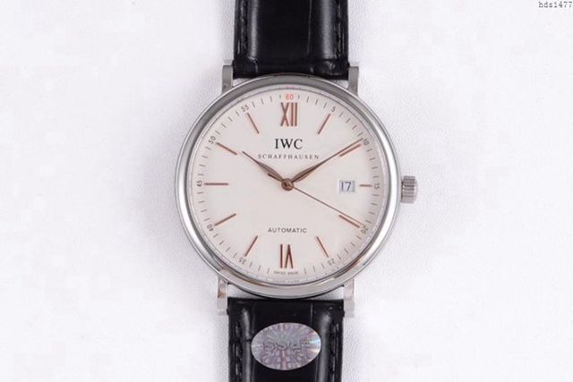 IWC手錶 IWC波濤菲諾 RSS匠心之作 萬國表全自動機械男表 萬國高端男士腕表  hds1477