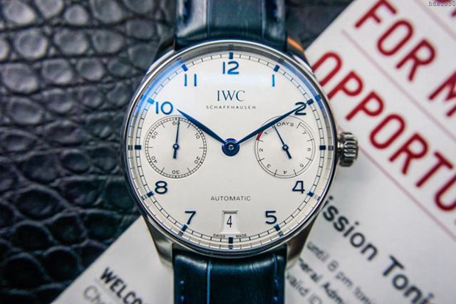 IWC手錶 萬國IWC葡萄牙系列 七日鏈 葡七 萬國自動機械表 萬國高端男士腕表  hds1550