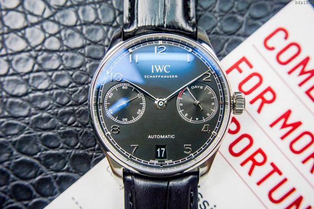 IWC手錶 萬國IWC葡萄牙系列 七日鏈 葡七 萬國自動機械表 萬國高端男士腕表  hds1555