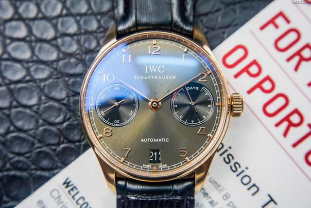IWC手錶 萬國IWC葡萄牙系列 七日鏈 葡七 萬國自動機械表 萬國高端男士腕表  hds1558