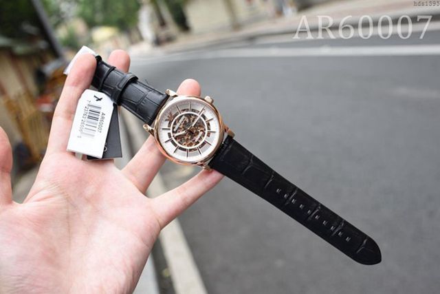 阿瑪尼手錶 Armani原裝西鐵城機械男表 Ar60007 阿瑪尼男士腕表  hds1595