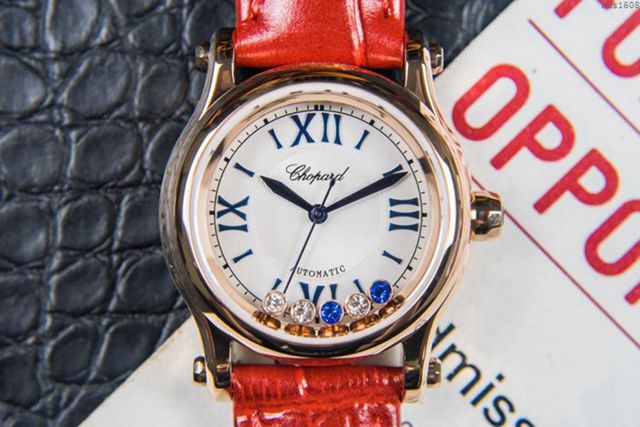 Chopard手錶 蕭邦Happy Sport腕表 五珠天然貝殼面 蕭邦自動機械女表 蕭邦高端女士腕表  hds1608
