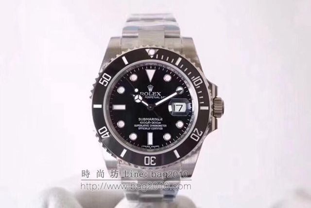 勞力士手錶 Rolex綠水鬼 超級綠色字圈 Rolex機械男士腕表 勞力士高端男表  hds1637