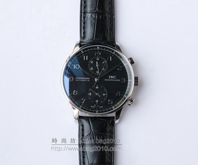 IWC手錶 萬國葡萄牙系列 自動機械計時跑秒腕表3714 IW371445 萬國高端男士腕表  hds1662