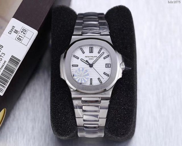 PATEK PHILIPPE手錶 最薄的鋼表之王5711鸚鵡螺 百達翡麗自動上鏈男表 百達翡麗高端男士腕表  hds1675