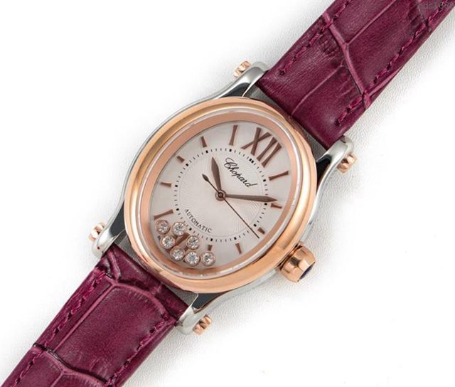 Chopard手錶 蕭邦快樂鑽系列橢圓型機械6T28新款 蕭邦時尚男士腕表 蕭邦全自動機械男表  hds1689