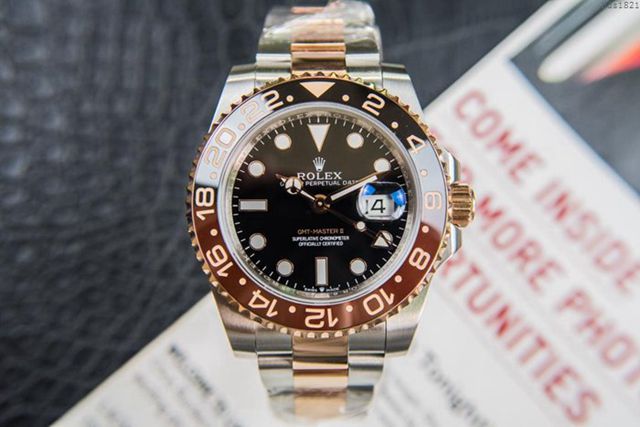勞力士手錶 最新版本 GMT-Master II 勞力士最熱賣表款 Rolex機械男表 Rolex高端男士腕表  hds1821