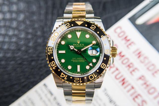 勞力士手錶 最新版本 GMT-Master II 勞力士最熱賣表款 Rolex機械男表 Rolex高端男士腕表  hds1825