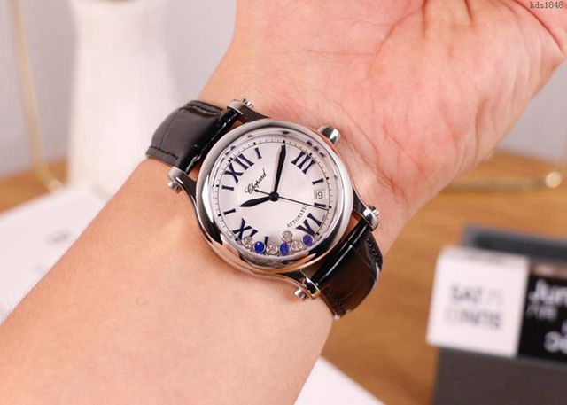 Chopard手錶 蕭邦機械女表 HAPPY SPORT MEDIUM AUTOMATIC系列 278559-3001 蕭邦女士腕表  hds1848