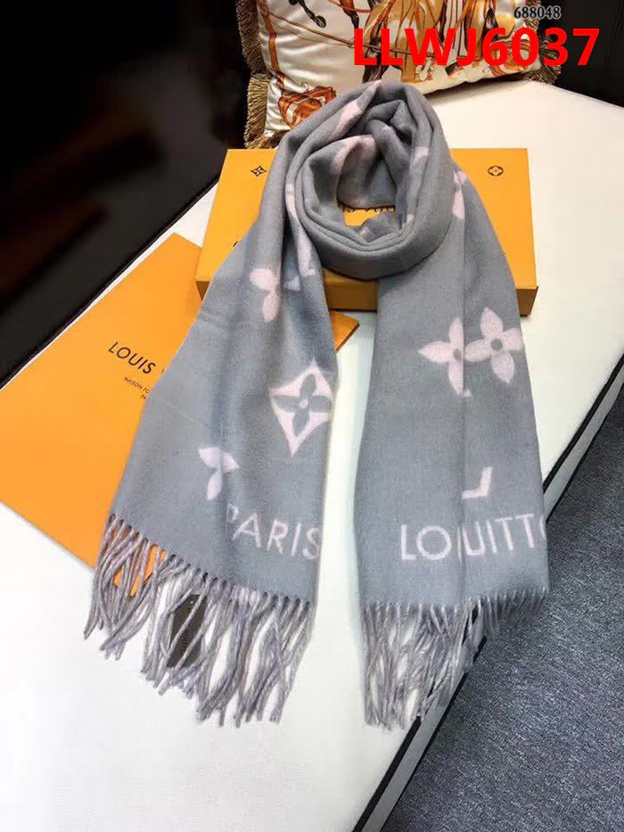 路易威登LV2018秋冬新款加厚羊絨圍巾 霍思燕款 688048 LLWJ6037