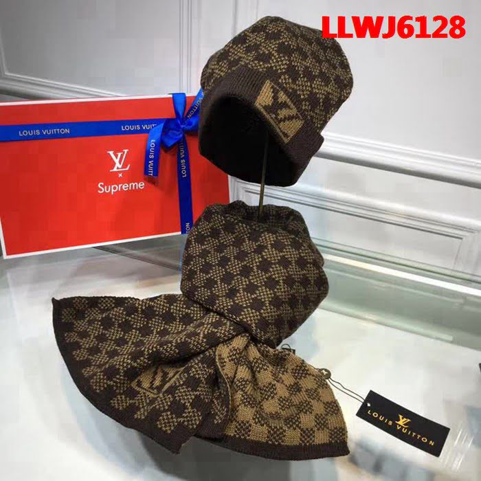 路易威登LV經典Louis Vuitton棋盤格羊毛套裝 LV1610 LLWJ6128