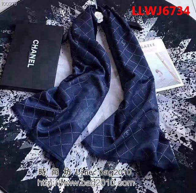 CHANEL香奈兒 2018年最新爆版 高端水貂絨圍巾 披肩 LLWJ6734