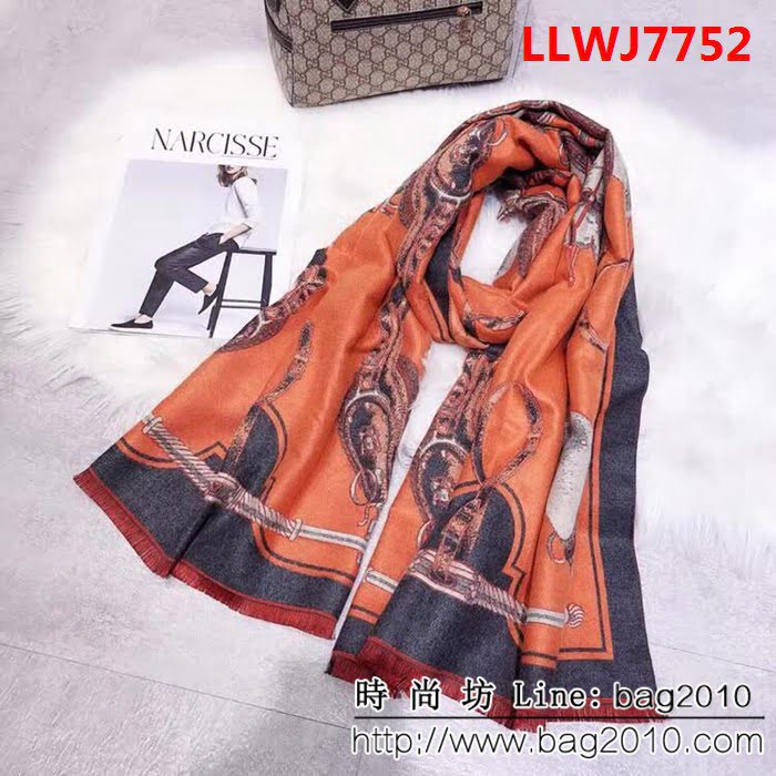 HERMES愛馬仕爆款 時尚百搭圍巾 LLWJ7752