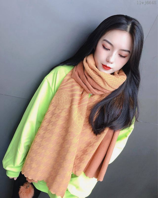 CHANEL圍巾 香奈兒羊絨混紡 經典時尚 CHANEL素雅山茶花女長圍巾  llwj6648