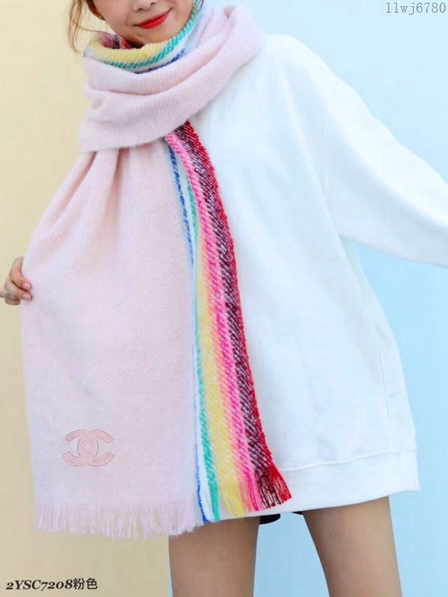 CHANEL圍巾 2019年最新款法式 香奈兒經典羊毛長巾  llwj6780