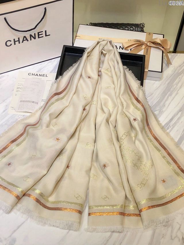 CHANEL圍巾 香奈兒2019最新款羊絨長圍巾 小香大方巾 CHANEL女披肩  llwj6878