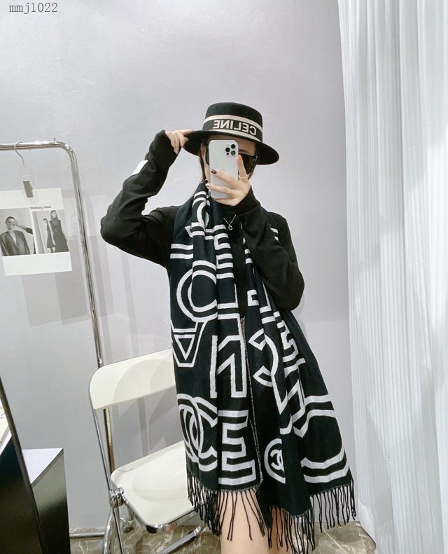 CHANEL專櫃新款女士圍巾披肩 香奈兒2021年度最新火爆單品爆款圍巾  mmj1022