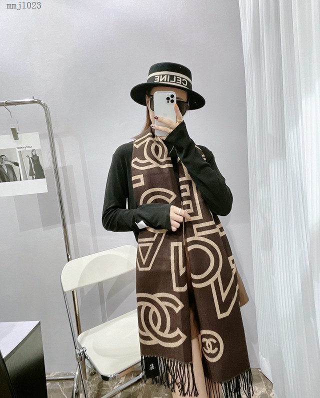 CHANEL專櫃新款女士圍巾披肩 香奈兒2021年度最新火爆單品爆款圍巾  mmj1023