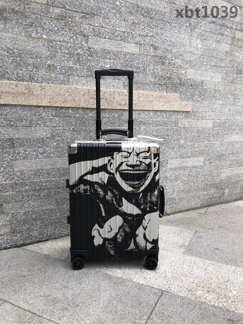 RIMOWA日默瓦 拉箱/拉杆箱 RIMOWA topas 嶽敏君限量版旅行箱 20寸登機箱 限量版全鋁合金旅行箱  xbt1039