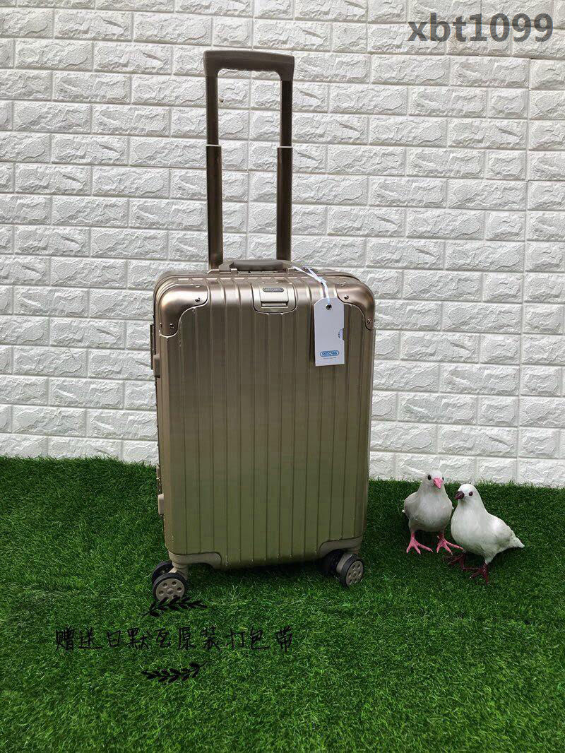 RIMOWA日默瓦 拉杆箱 PC+鋁鎂合金邊框Topas Sport 運動版 明星同款拉箱 8018  xbt1099